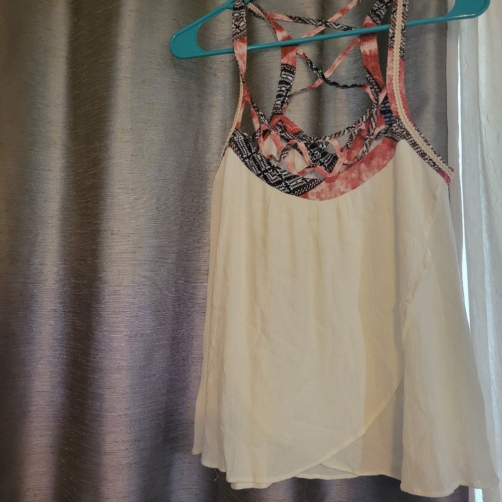 Miss Me Flowey layered tank top